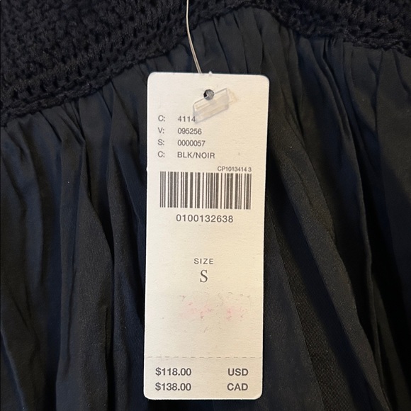 Anthropologie Black Sleeveless Top cute for Summer or beach. - Picture 2 of 9